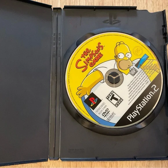 The Simpsons Game PS2 PlayStation 2 EA Teen